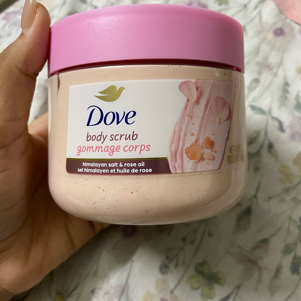 Dove Pink Himalayan Salt Body Scrub